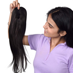 Invisible Human Hair Lace Topper