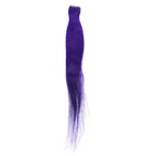 Single Clip Side Hair Streaks Extensions - Purple