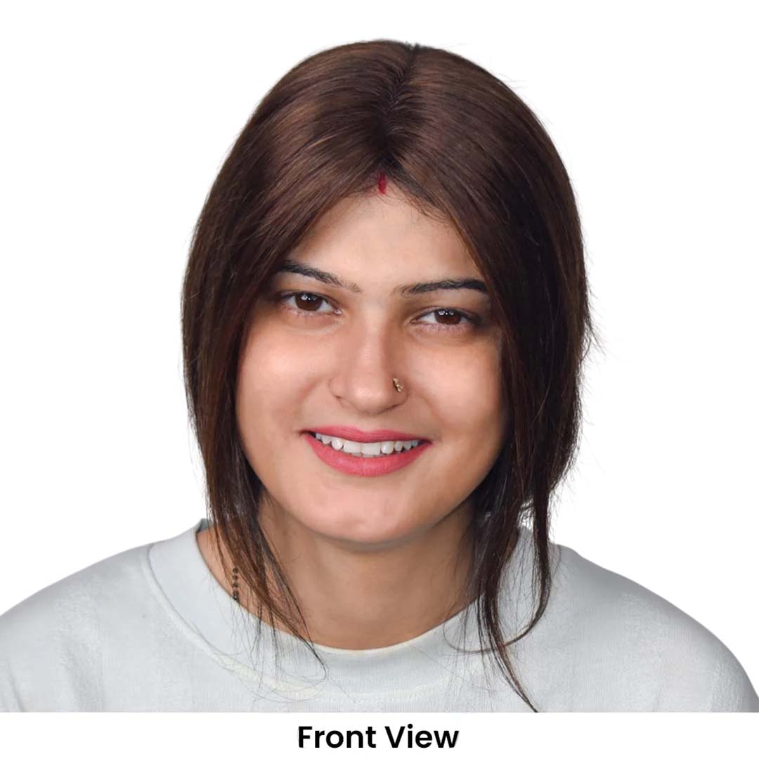 Swiss Lace Hair Topper for Women 2.6*4.5inch