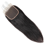 Frontal Straight Hair Wig Knots Bleached