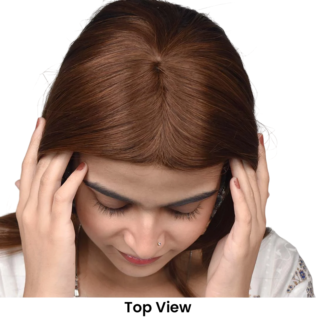 Invisible Human Hair Lace Topper