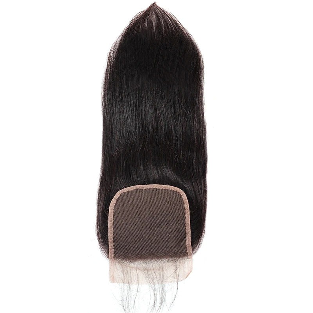 Frontal Straight Hair Wig Knots Bleached