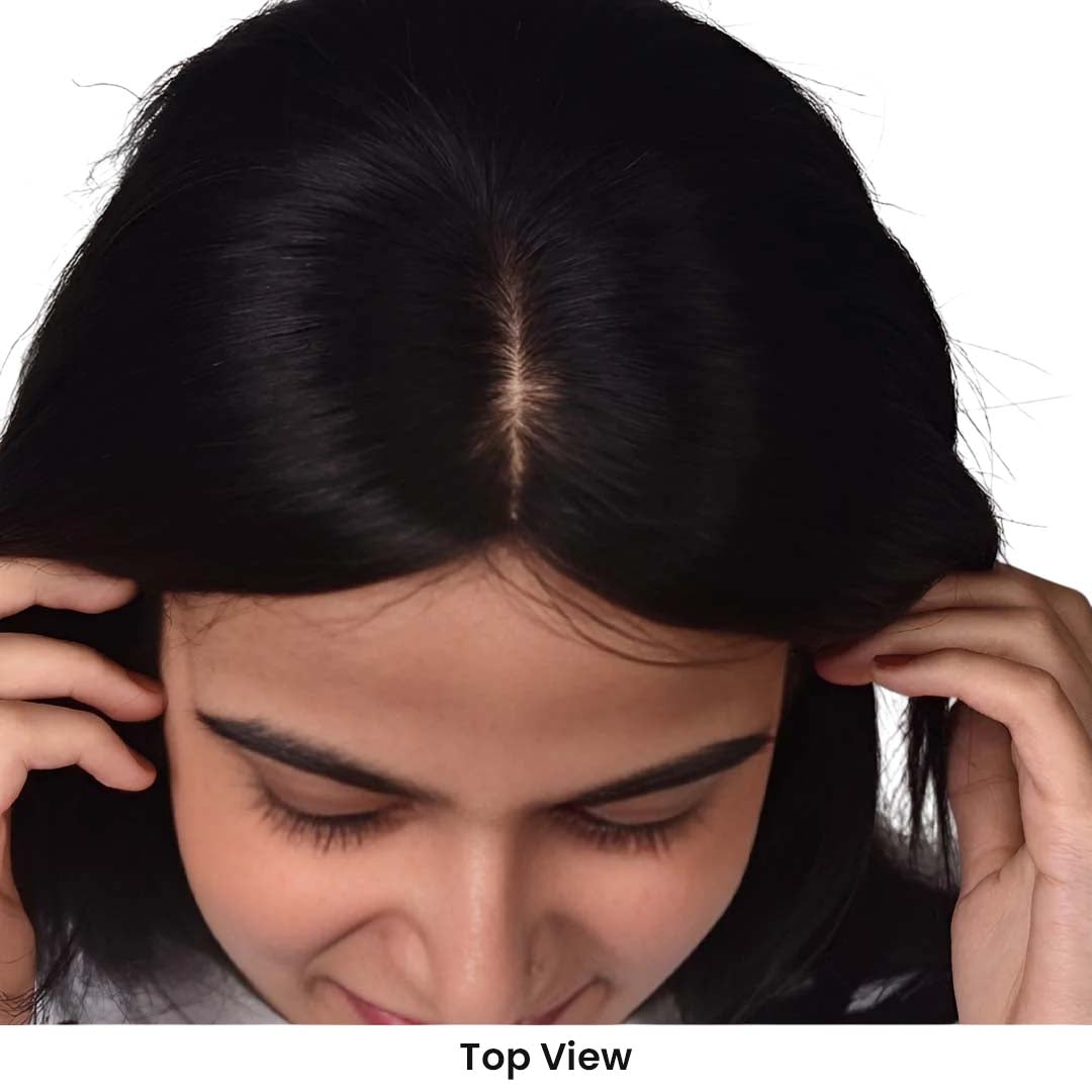 Mini Silk Base Scalp Hair Topper 3*4Inc