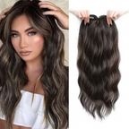 Large Base Toppers Wavy Hair