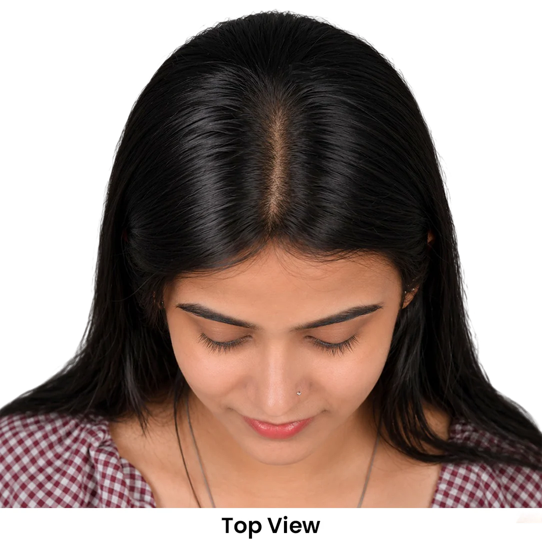 Silk Base Human Hair Topper 1.5*5Inc