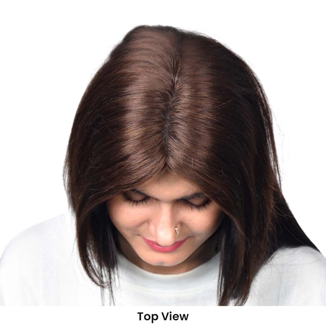Swiss Lace Hair Topper for Women 2.6*4.5inch