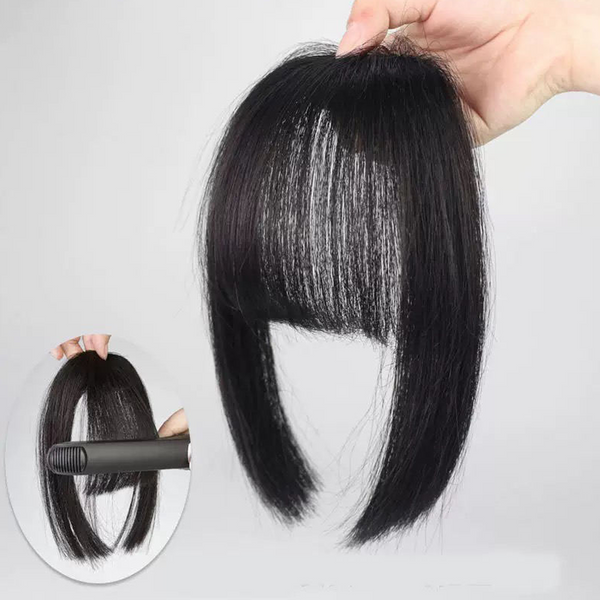 Single Weft Clip-in Air Bangs