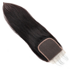 Frontal Straight Hair Wig Knots Bleached