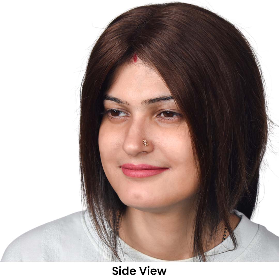 Swiss Lace Hair Topper for Women 2.6*4.5inch