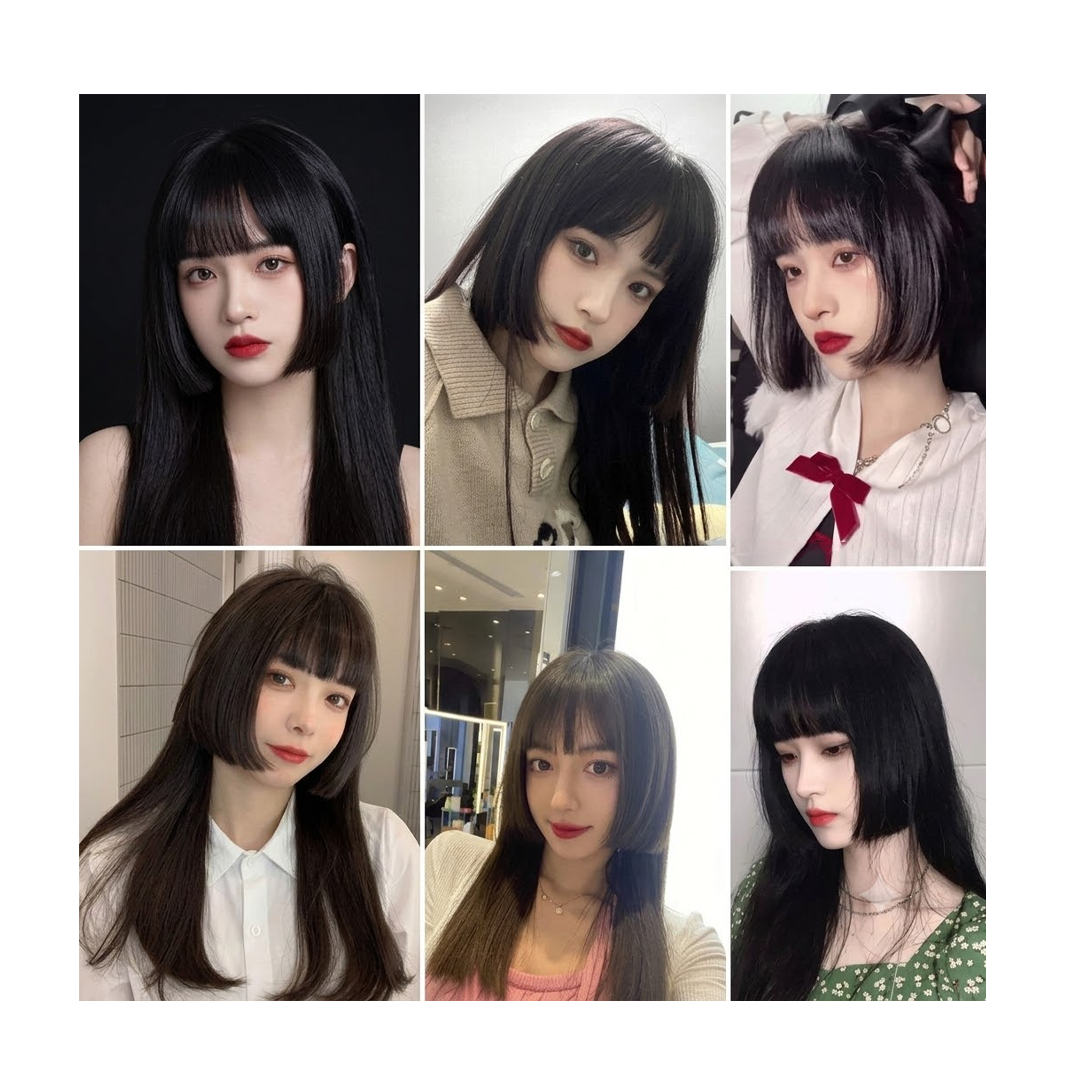 Single Weft Clip-in Air Bangs