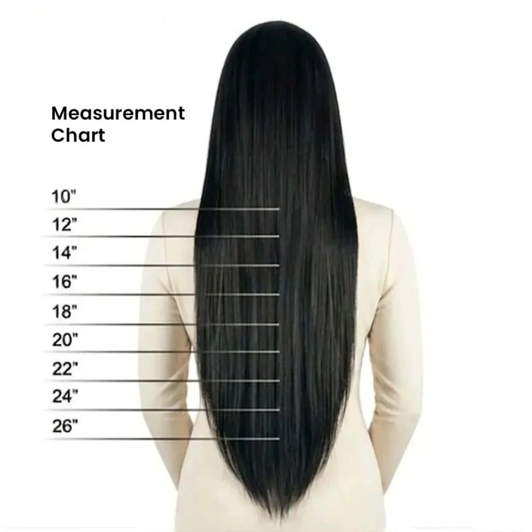 4 Piece Seamless Clip-In Set