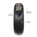 Silk Base Human Hair Topper 3*5Inc