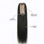 Silk Base Human Hair Topper 1.5*5Inc