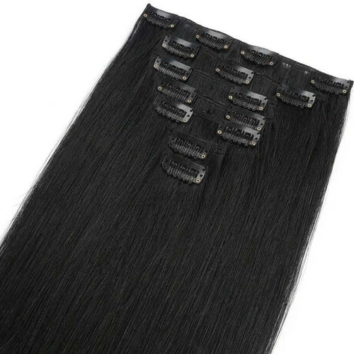 7 Pcs Set 16 Clip In Hair Extensions (Straight)