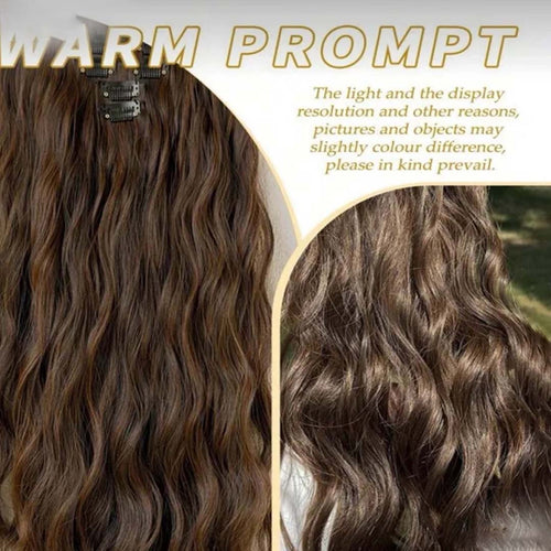7 Pcs Set 16 Clip In Hair Extensions (Wavy)