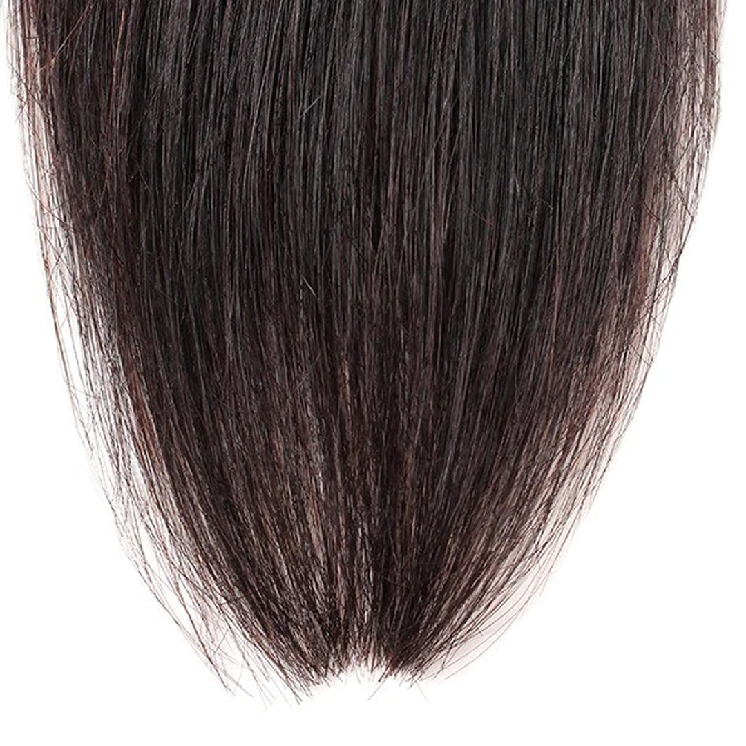 Frontal Straight Hair Wig Knots Bleached