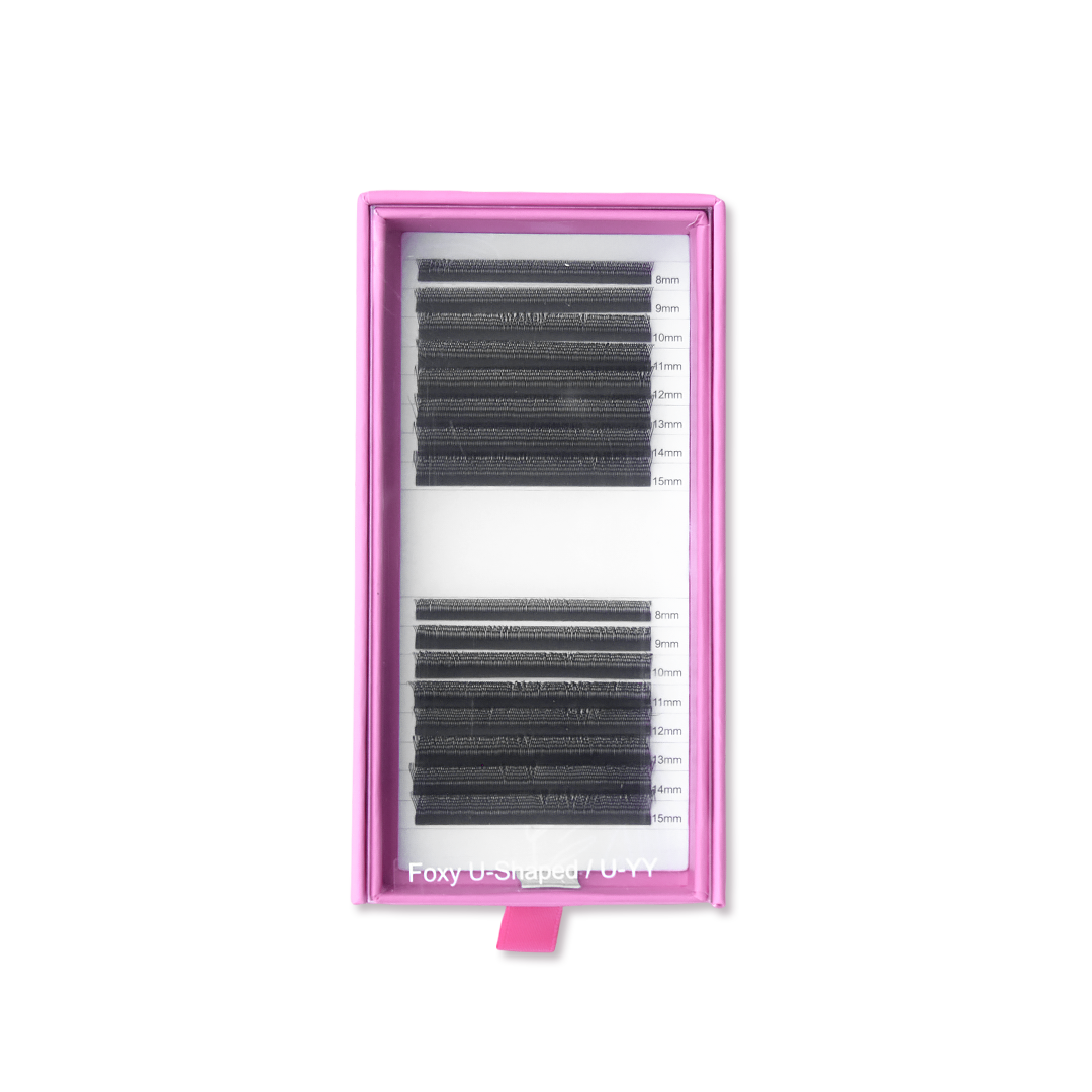 Foxy U-Shaped / U-YY Volume Lash Extension Trays