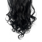 7 Wavy Hairpiece 16 Clip in Hair Extensions