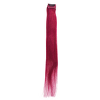Single Clip Side Hair Streaks Extensions - Pink