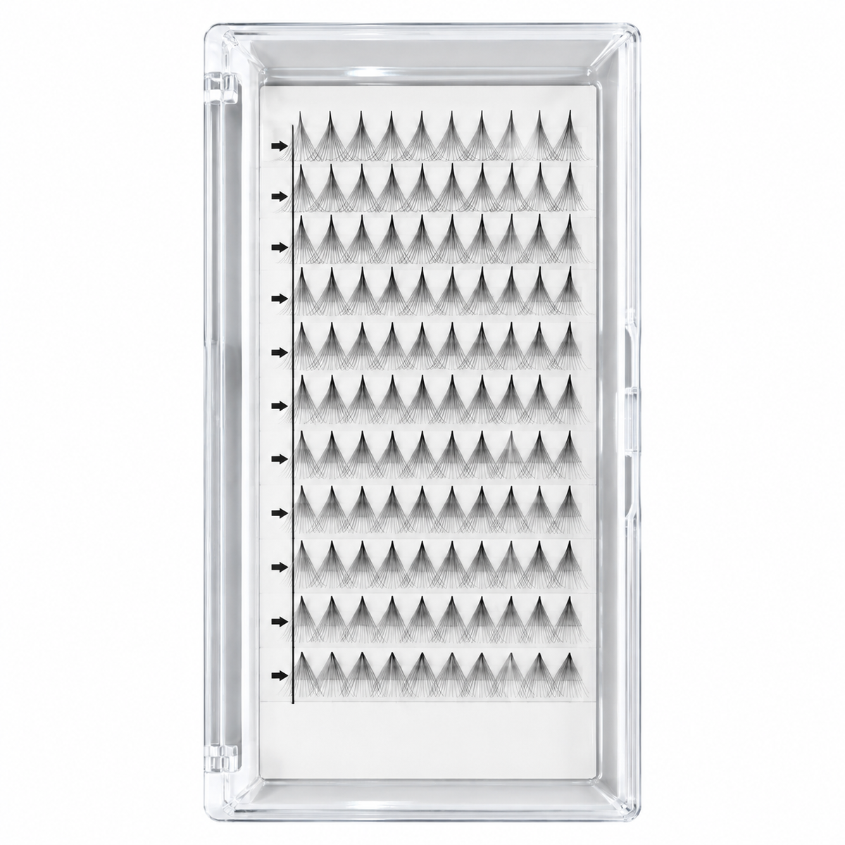 Pre-Made Volume Lash Extension Trays