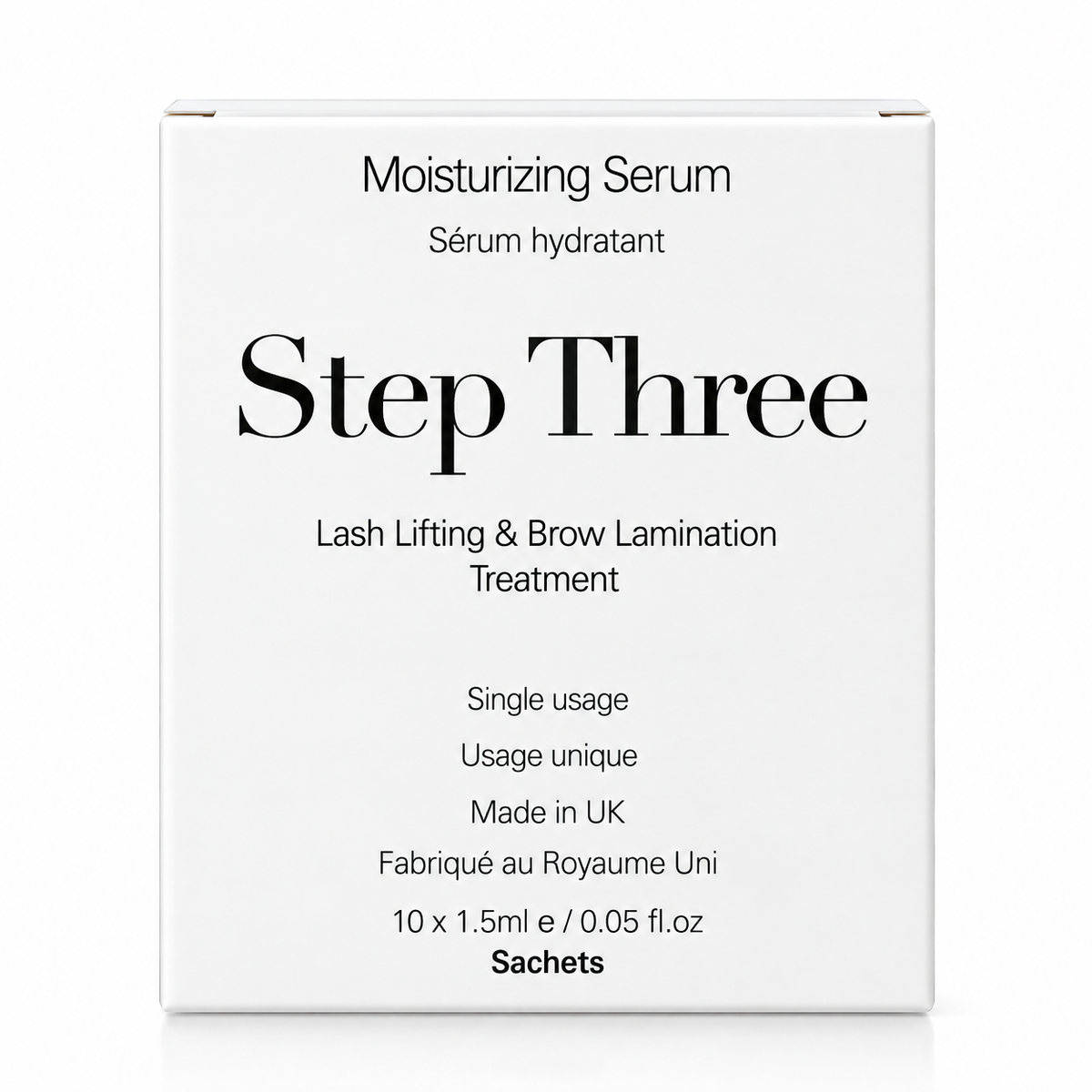 Professional 3-Step Lash Lifting & Brow Lamination System