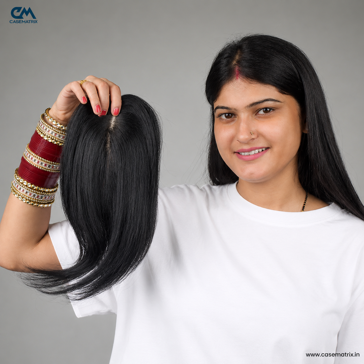 Gold-Wire Silk Base Hair Extensions 2.6*4.5Inc