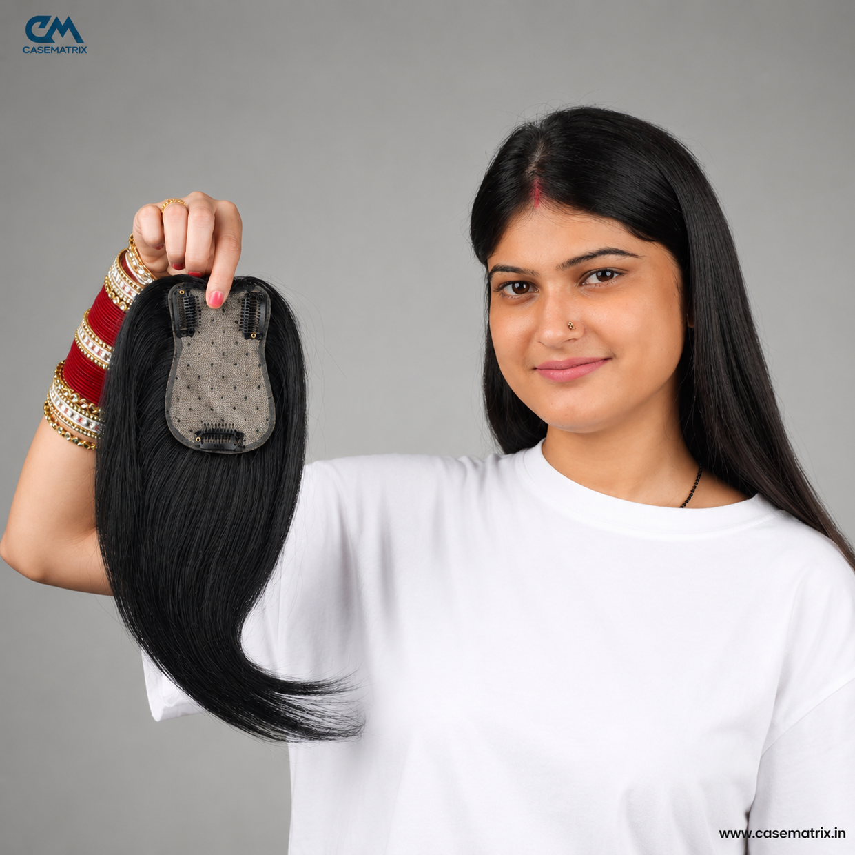Gold-Wire Silk Base Hair Extensions 2.6*4.5Inc