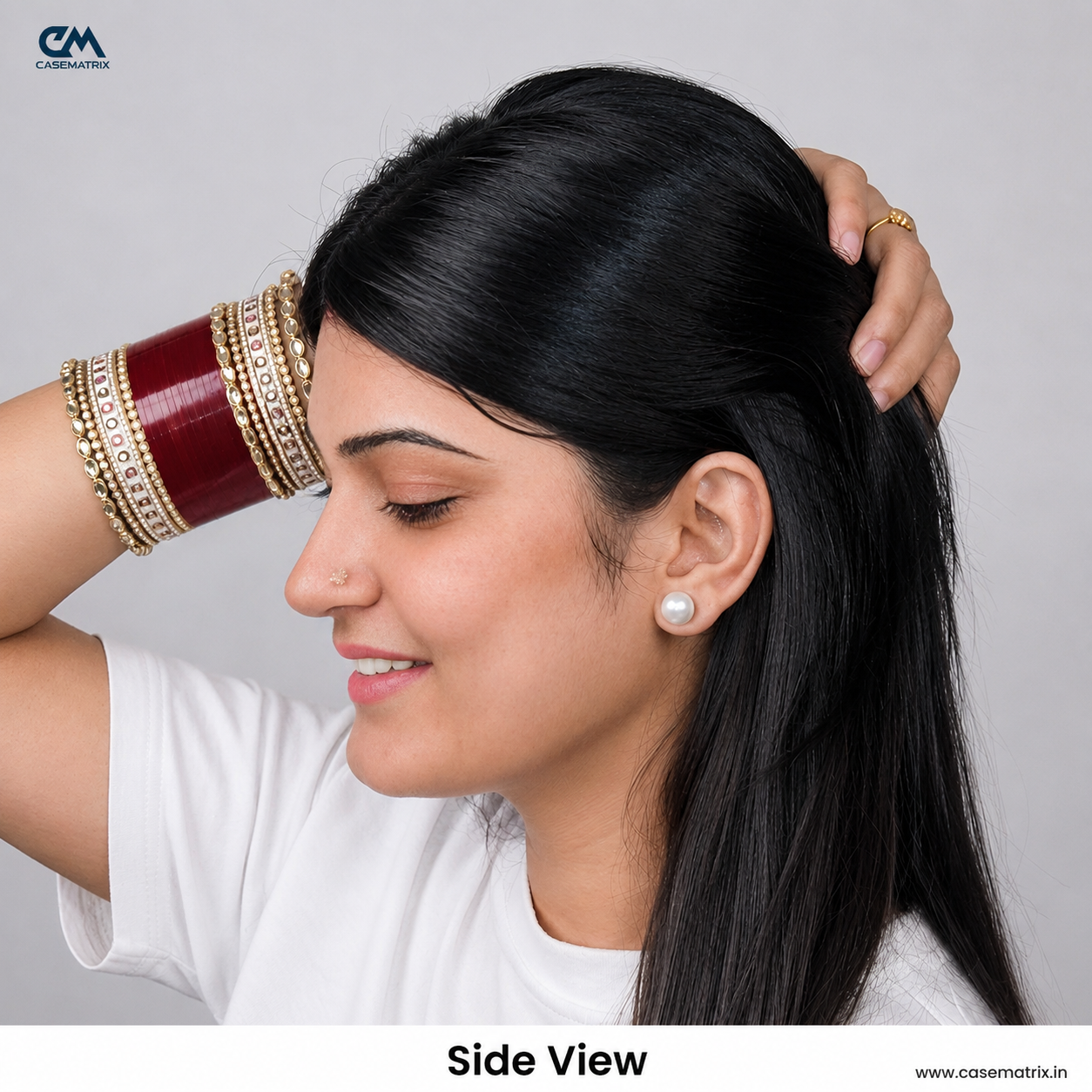 Gold-Wire Silk Base Hair Extensions 2.6*4.5Inc