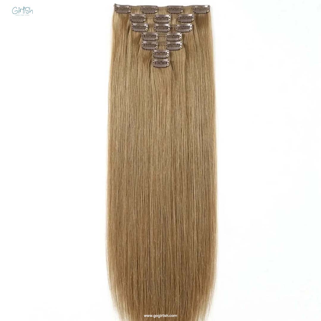 7 Pcs Set 16 Clip In Hair Extensions (Straight)