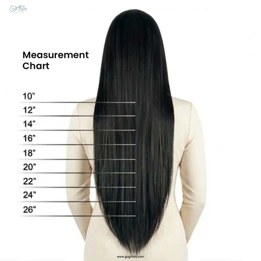 7 Pcs Set 16 Clip In Hair Extensions (Straight)