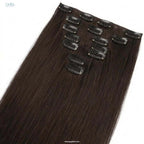 7 Pcs Set 16 Clip In Hair Extensions (Straight)
