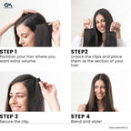 4 Piece Seamless Clip-In Set