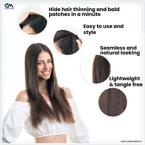4 Piece Seamless Clip-In Set
