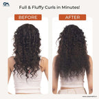 Single Piece 4 Clip Volumizer (Curly)