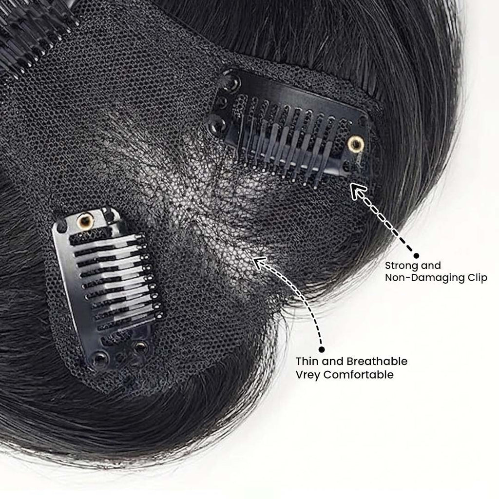 T-Part Lace Hair Topper – Centre Part & Crown 10 Inch, 2.8×3.6 Base