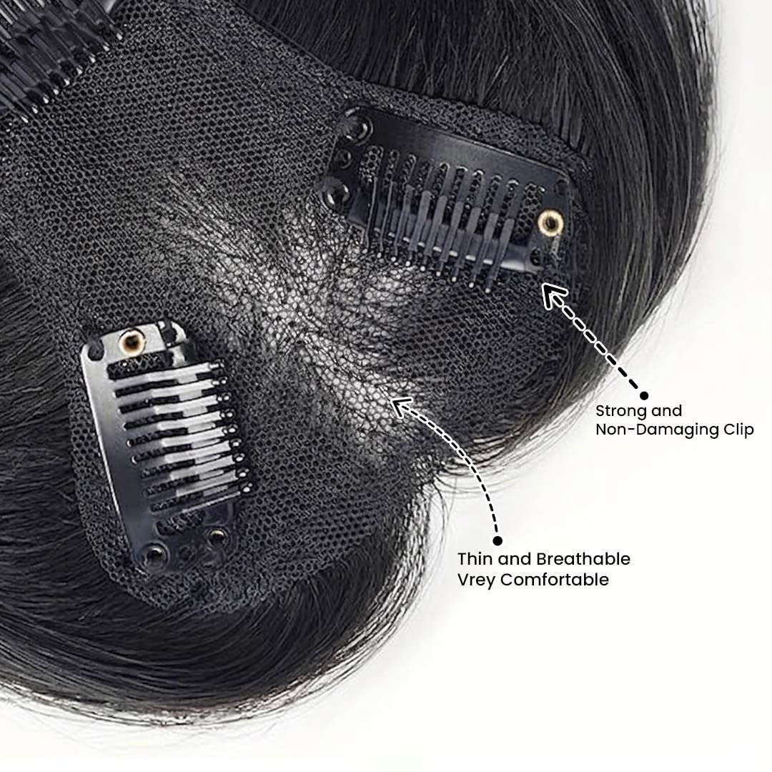 T-Part Lace Hair Topper – Centre Part & Crown 10 Inch, 2.8×3.6 Base