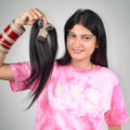 T-Part Silk Base Hair Topper – Centre Part Crown Coverage, 10 Inch, 2.8×3.2 Base