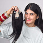 T-Part Silk Base Hair Topper – Centre Part Crown Coverage, 12 Inch, 2.8×3.2 Base