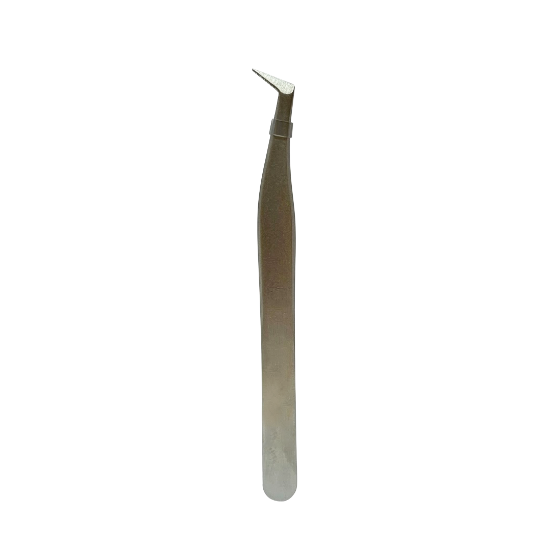 Professional Angled Lash Tweezers