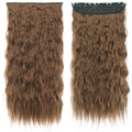 Single Piece 5 Clip Volumizer (Curly)