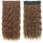 Single Piece 5 Clip Volumizer (Curly)