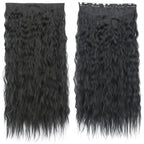 Single Piece 5 Clip Volumizer (Curly)