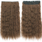 Single Piece 5 Clip Volumizer (Curly)