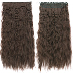 Single Piece 5 Clip Volumizer (Curly)