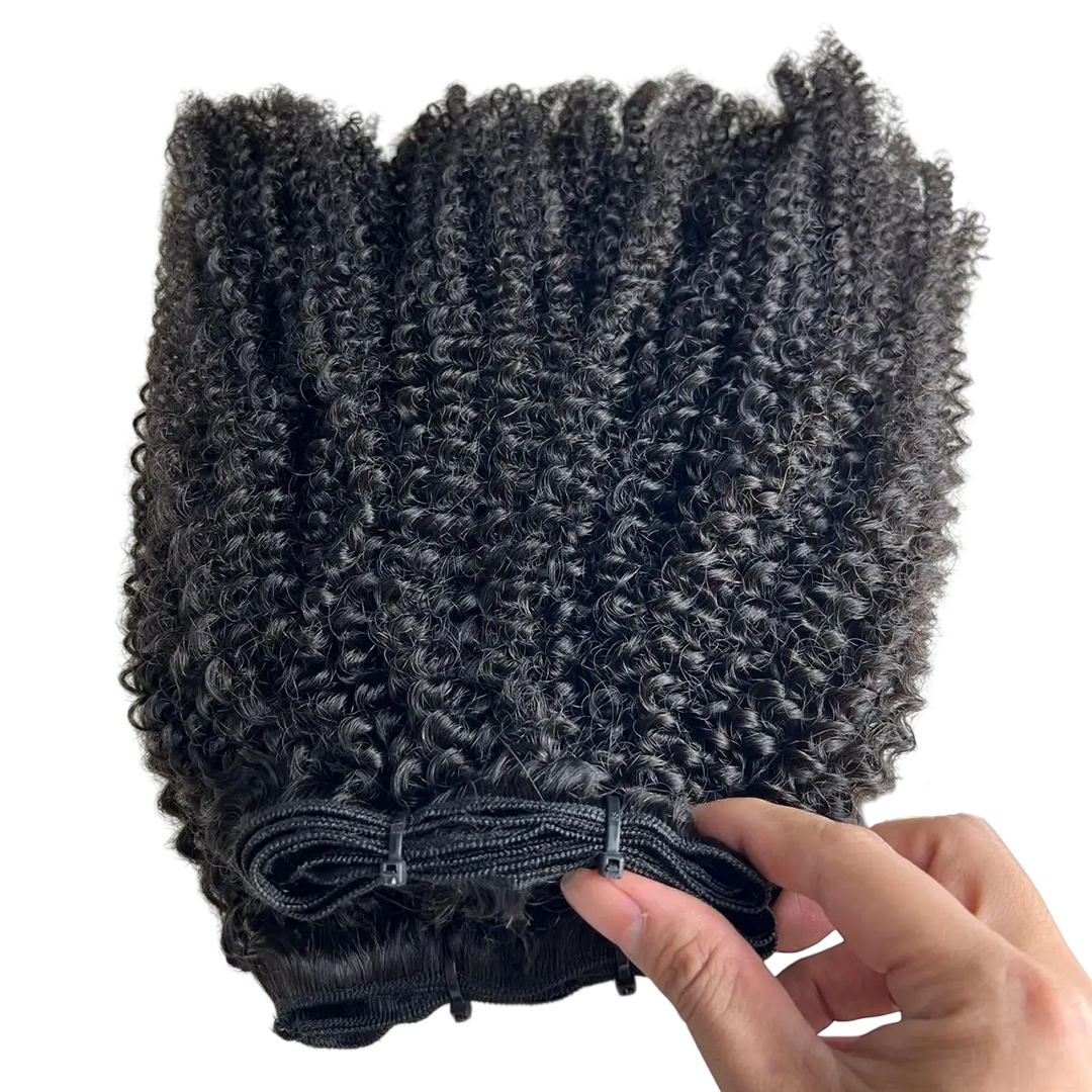 100% Curly Raw Virgin Vietnamese Hair Weft