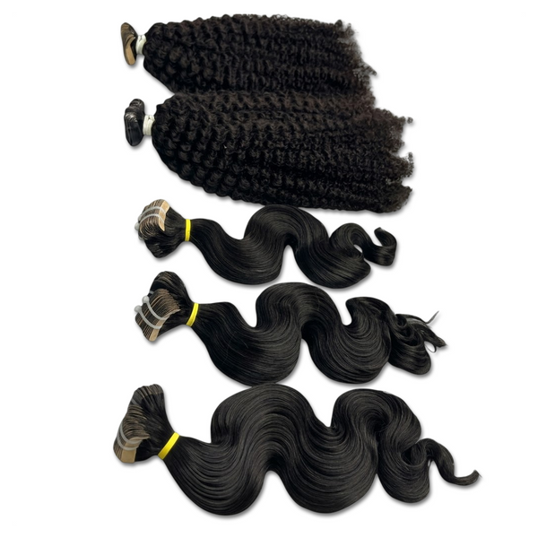 100% Silky Vietnamese Human Hair Extensions