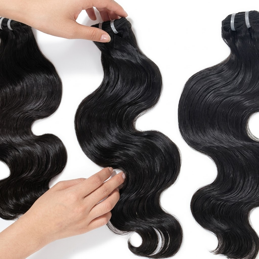 Body Wave Lace Closure Natural Hair Weft
