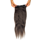 1 Piece 4 Clip-In Straight Hair Extension - Black