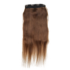 1 Piece 4 Clip-In Straight Hair Extension - Brown
